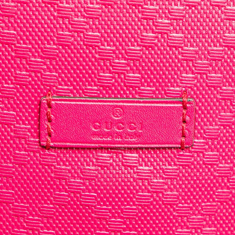 GUCCI（グッチ） ディアマンテ ショルダーバッグ 354229 ピンク レザー
