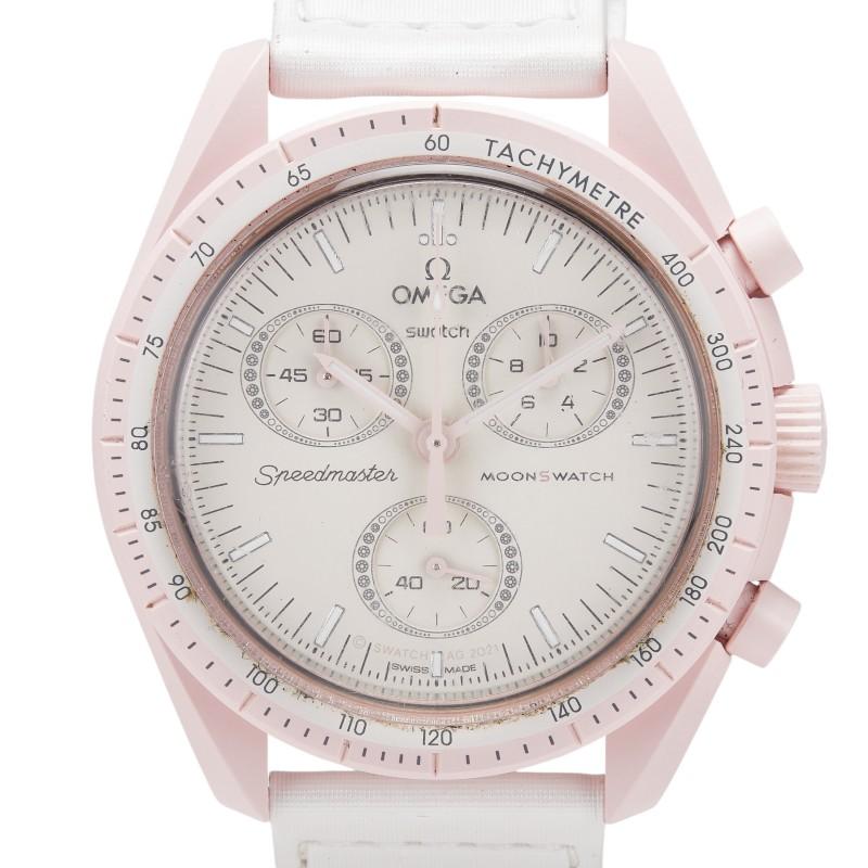 OMEGA×swatch オメガ×スウォッチ/ムーンスウォッチ/MISSION TO VENUS/クオーツ/SO33P100/OMEGA/Aランク/75【中古】 OMEGA（オメガ） ×スウォッチ ムーンスウォッチ MISSION TO VENUS