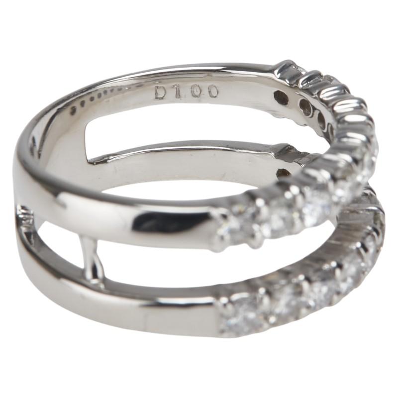 Pt900 プラチナ ダイヤ1.00ct リング 指輪 レディース 9号 中古 : 銀座 