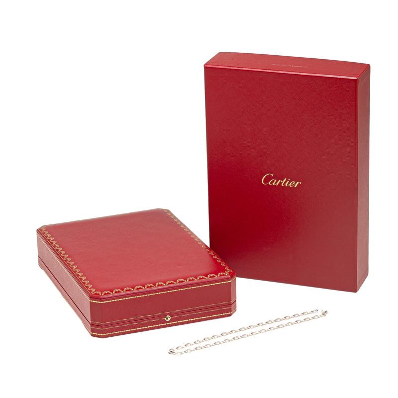 カルティエ　ネックレス　リングケース　空箱　現行品　20個 Cartier（カルティエ） スパルタカス チェーン ネックレス K18WG