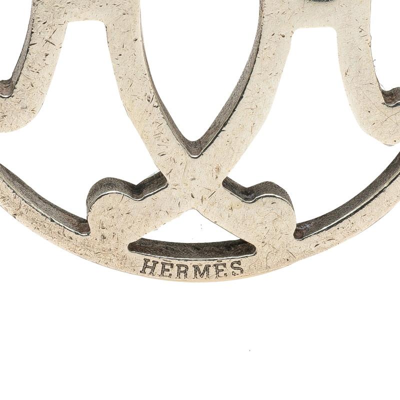 HERMES（エルメス） キス Hモチーフ チャーム バッグチャーム シルバー