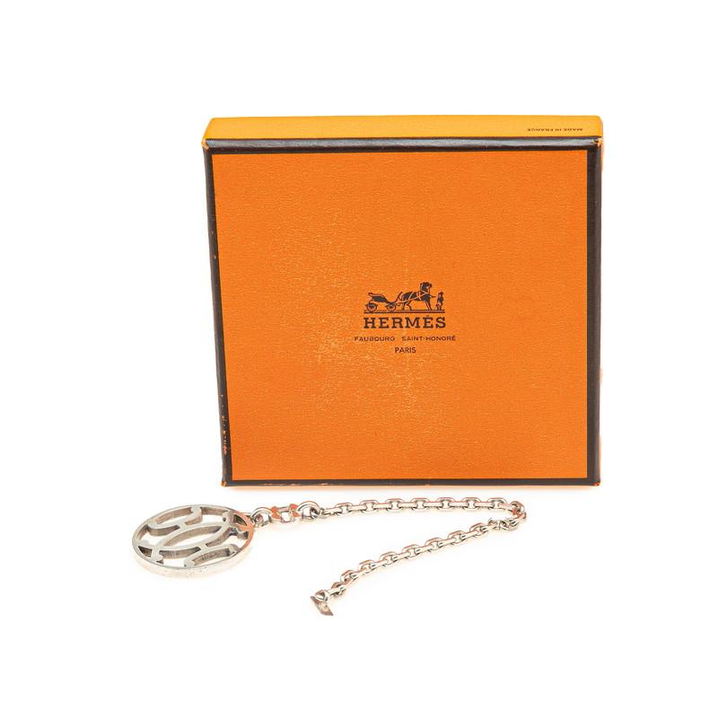 HERMES（エルメス） キス Hモチーフ チャーム バッグチャーム シルバー