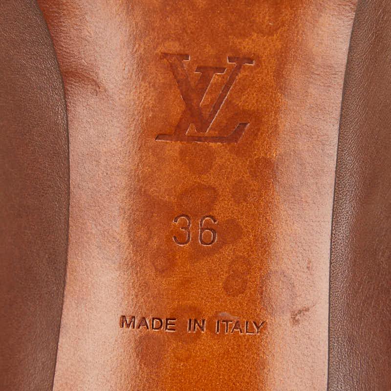 LOUIS VUITTON ルイ ヴィトン ウィングチップ スクエアトゥ