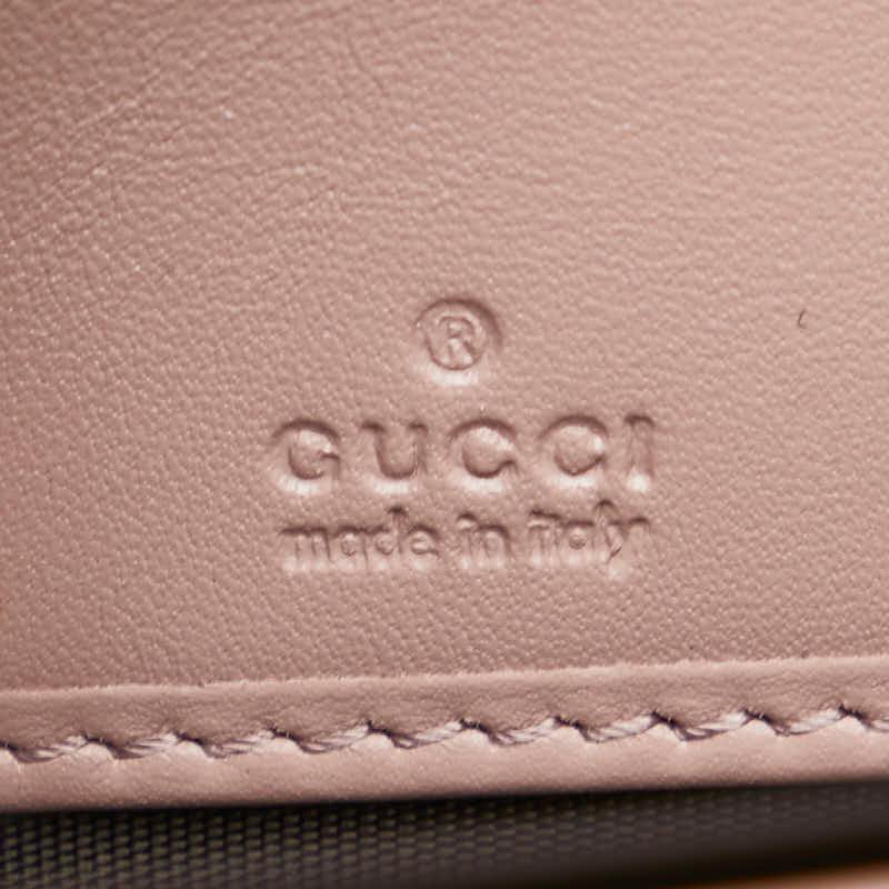 GUCCI（グッチ） グッチシマ リボン モチーフ 長財布 ラウンド