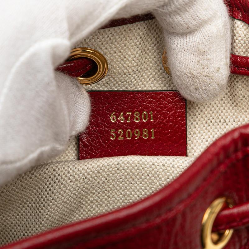 GUCCI（グッチ） × ドラえもん マイクロGGスプリーム ミニバケット