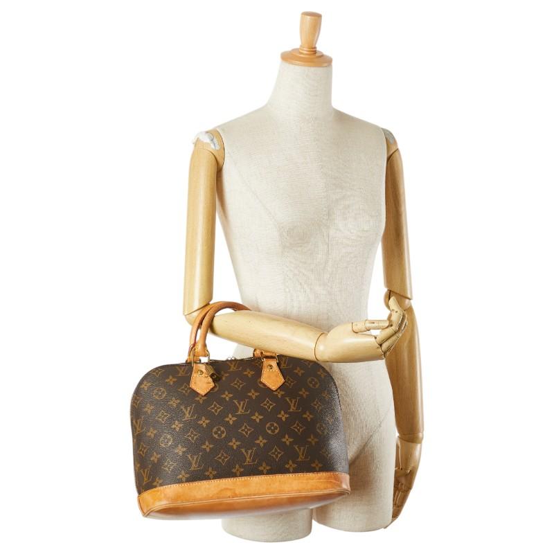 ルイヴィトン アルマPM モノグラム ハンドバッグ PVC M51130