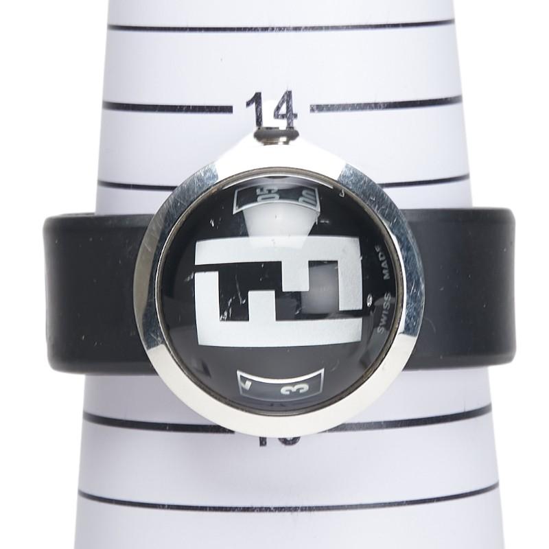 FENDI（フェンディ） ブースラ 腕時計 8010G クオーツ ブラック文字盤