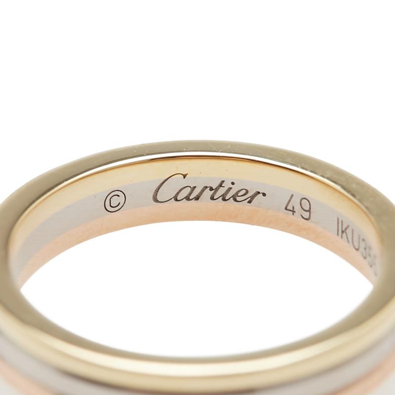 Cartier カルティエ ヴァンドーム リング 指輪 #49 K18YG イエロー