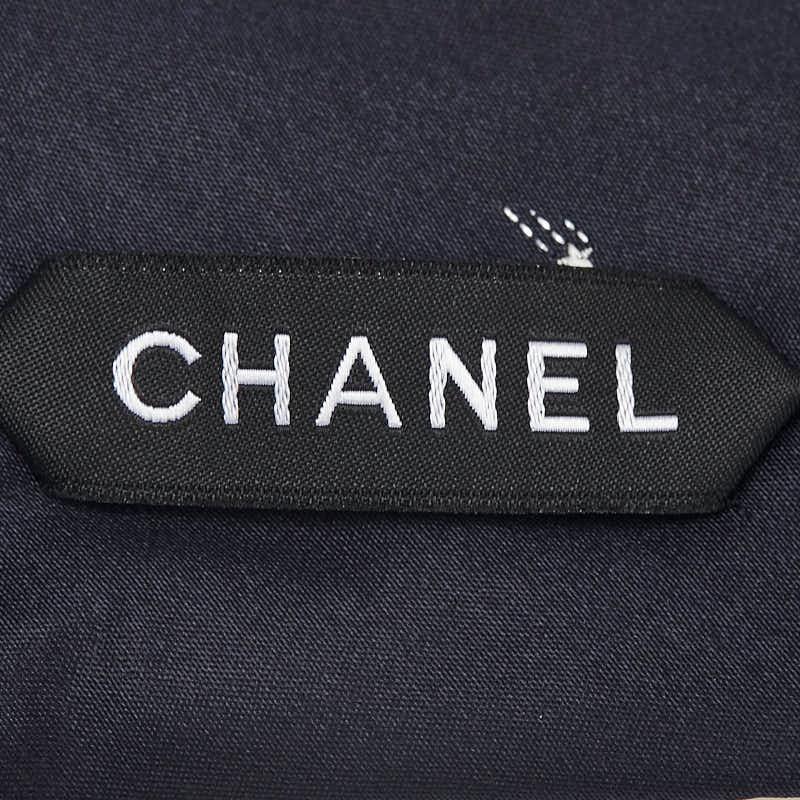 CHANEL（シャネル） ココマーク スター 流れ星 ネクタイ ネイビー