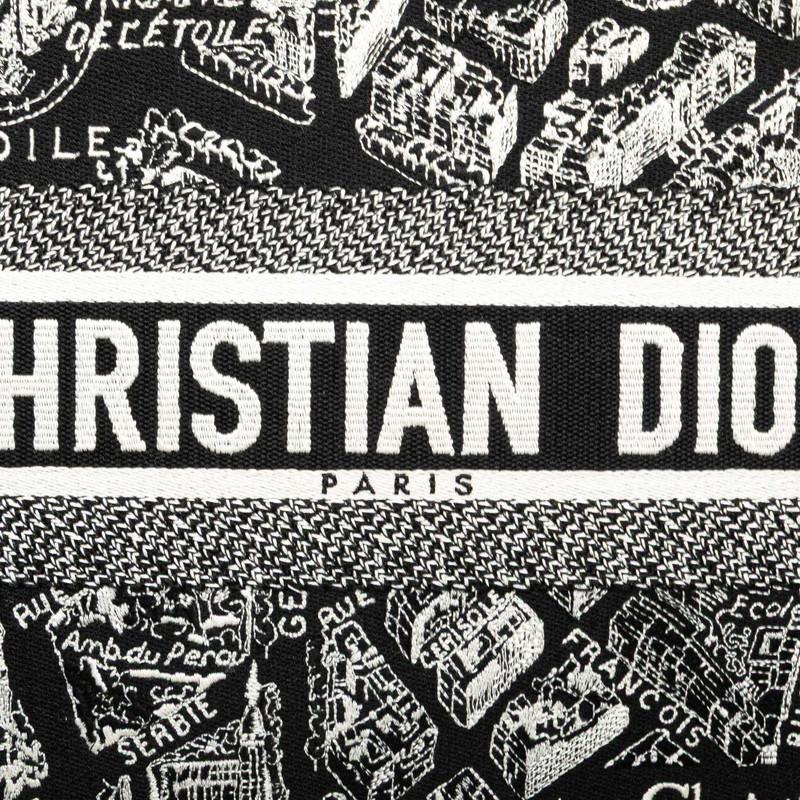 ディオール ブックトート ミディアム Plan de Paris エンブロイダリー