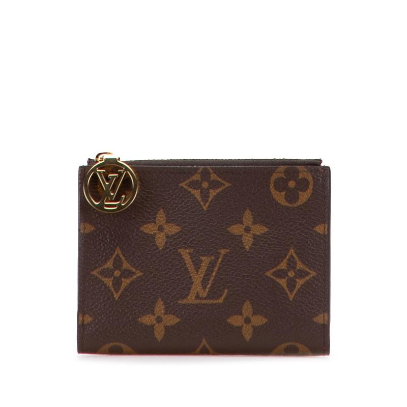 LOUIS VUITTON ルイ ヴィトン モノグラム ポルトフォイユ リサ 二  