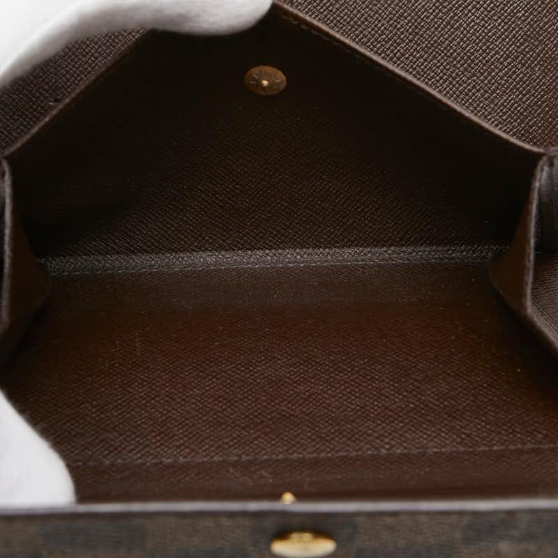 LOUIS VUITTON ルイ ヴィトン ダミエ ポルト トレゾール エテュイ  