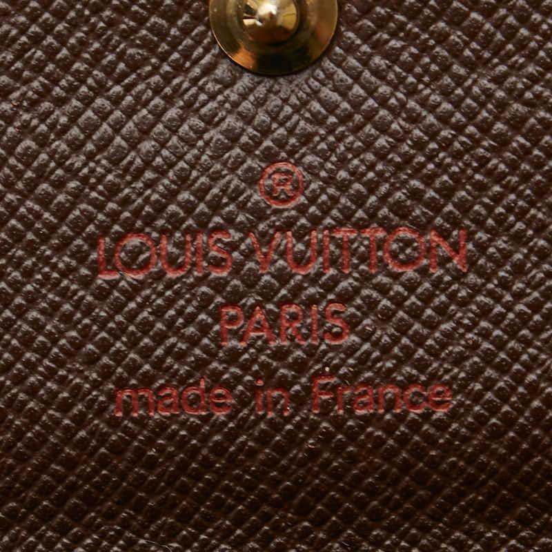 LOUIS VUITTON ルイ ヴィトン ダミエ ポルト トレゾール エテュイ  