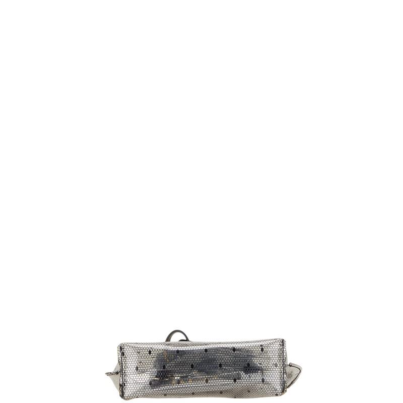 ヴァレンティノ ポワンデスプリ ハンドバッグ ショルダーバッグ 2WAY ブラック クリア ビニール レザー レディース VALENTINO 【中古】 VALENTINO（ヴァレンティノ） ポワンデスプリ ハンドバッグ ショルダー
