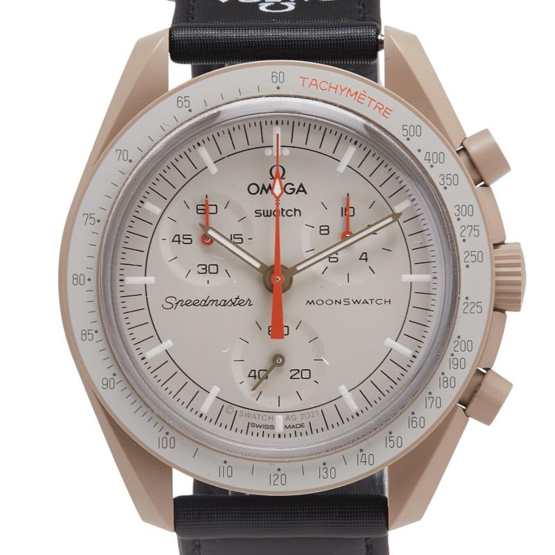 OMEGA×swatch オメガ×スウォッチ/ムーンスウォッチ/MISSION TO JUPITER/クオーツ/SO33C100/Aランク/85【中古】 OMEGA（オメガ） × スウォッチ ムーンスウォッチ MISSION TO JUPITER