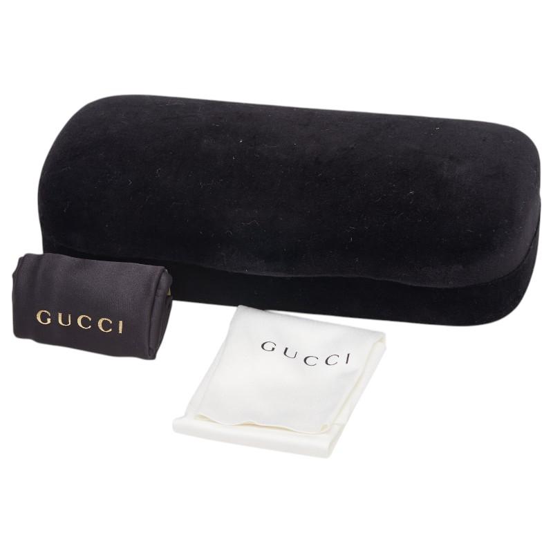 グッチ ロゴ UVカット ハーフリム クリングスタイプ アイウェア  