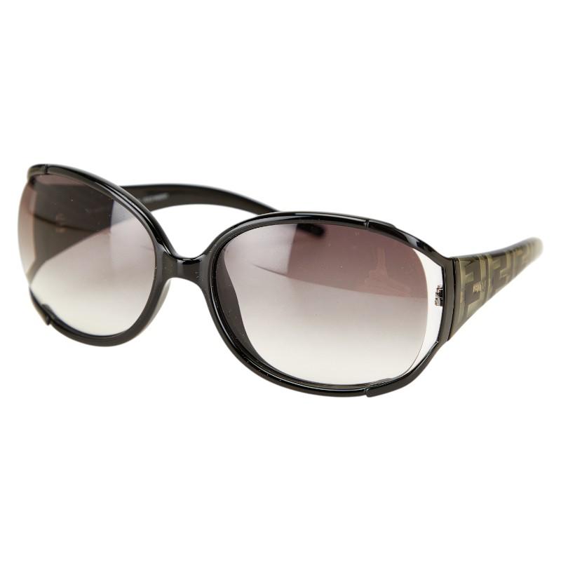 美品★フェンディ　サングラス　ブラック　ズッカ　ゴールド金具 美品☆フェンディ サングラス ブラック ズッカ ゴールド金具 小物