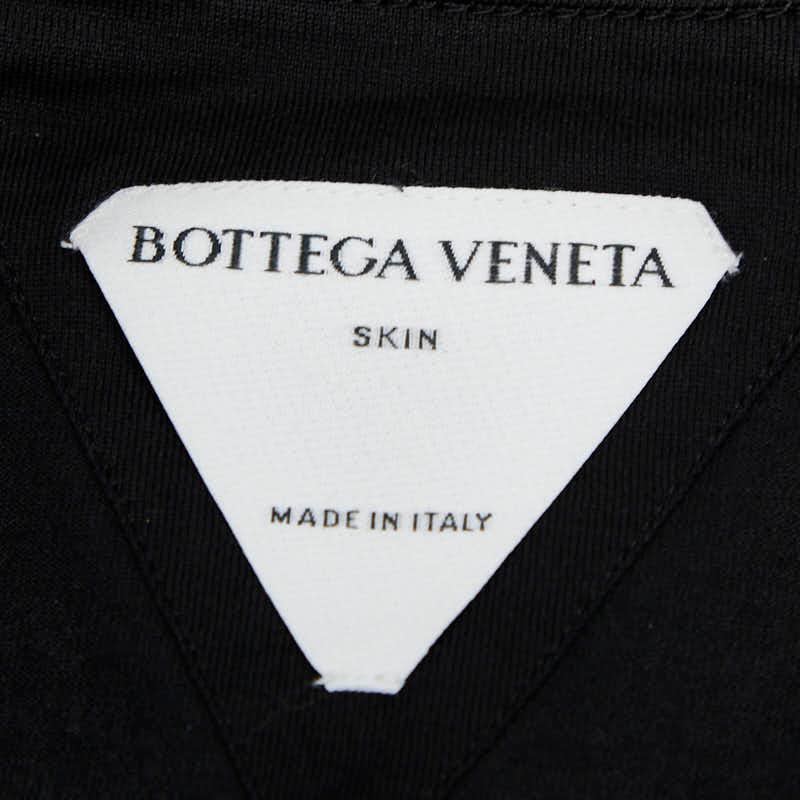ボッテガヴェネタ 半袖Tシャツ サイズ:S V0IQ0 ブラック コットン