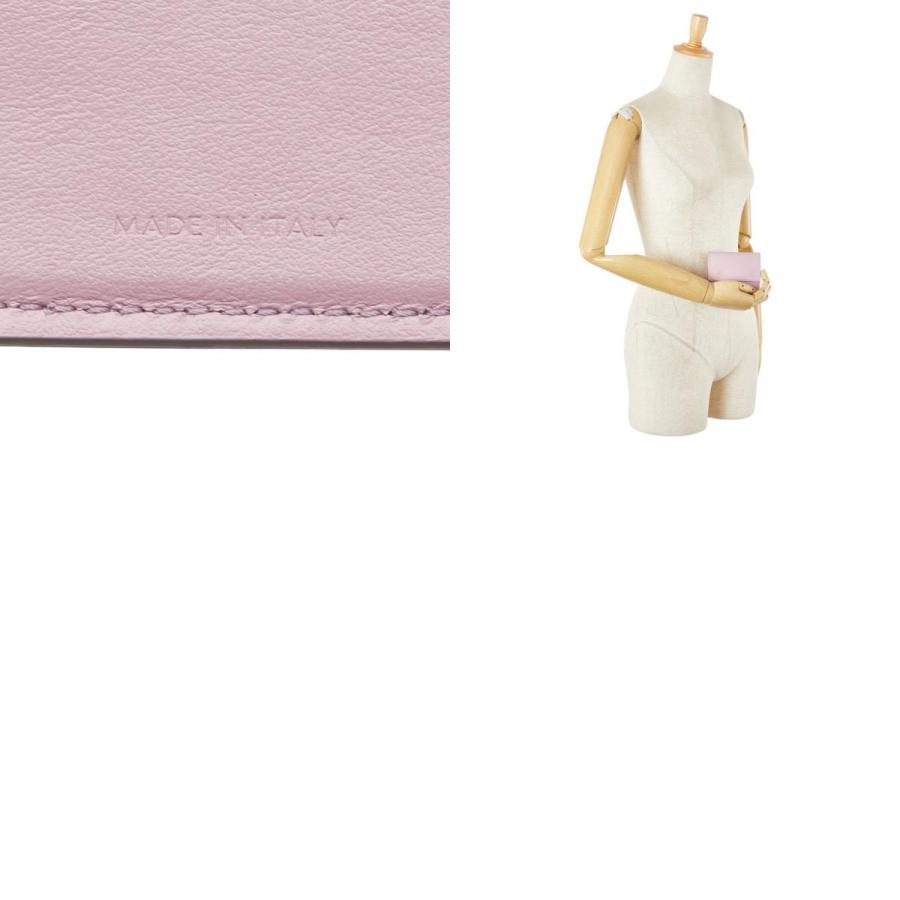 CELINE（セリーヌ） スモールトリフォールド 三つ折り財布 ピンク