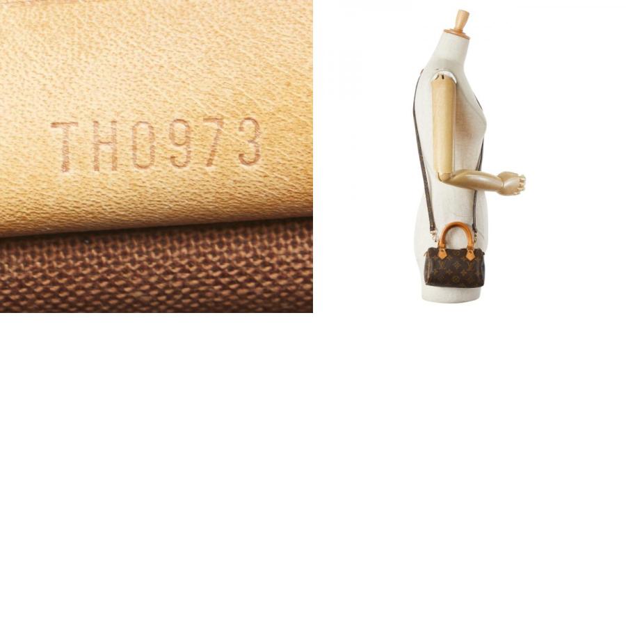 LOUIS VUITTON ハンドバッグ モノグラム ミニスピーディ ブラウン 中古・古着通販】LOUIS VUITTON (ルイ ヴィトン) モノグラム