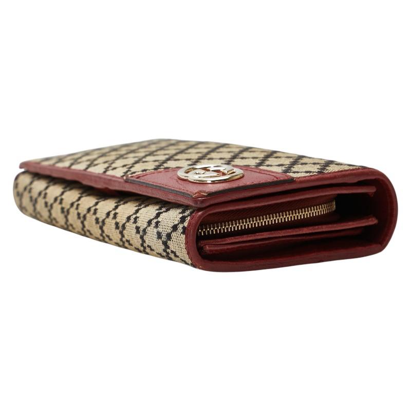 GUCCI（グッチ） ディアマンテ インターロッキング 長財布 204836