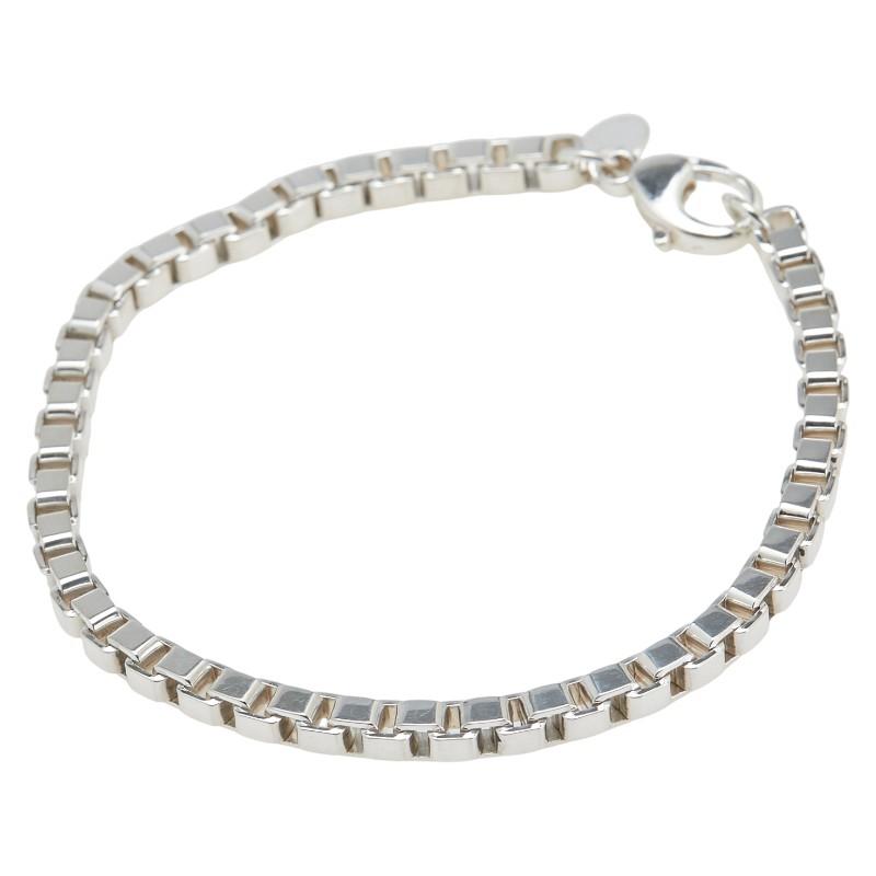 【美品】TIFFANY&Co.ティファニー ベネチアン SV925 ブレスレット TIFFANY&Co. ティファニー Tiffany&Co. ベネチアンチェーン