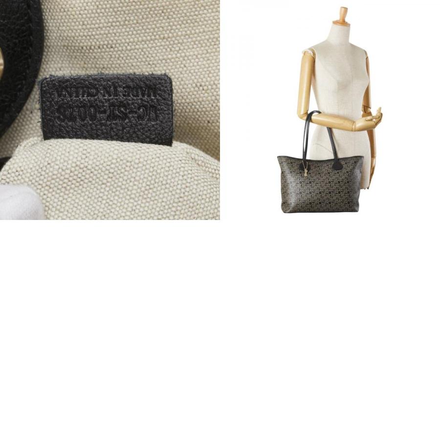 セリーヌ CELINE トートバッグ サルキー ブラック CELINE（セリーヌ） サルキー トートバッグ ブラック PVC レザー