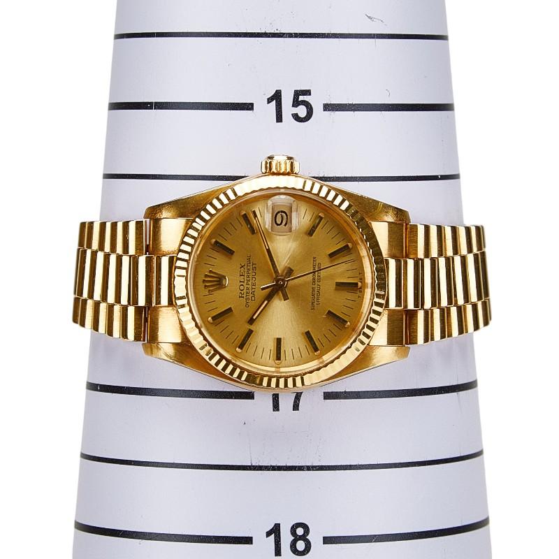 ROLEX ゴールドボールペン ROLEX（ロレックス） デイトジャスト ボーイズ 腕時計 6827 自動巻き