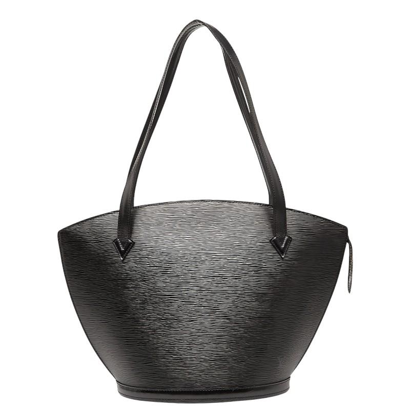 ルイ ヴィトン エピ サンジャック ショッピング ハンドバッグ ショルダーバッグ  M52262 ノワール ブラック LOUIS VUITTON 【中古】 LOUIS VUITTON（ルイ・ヴィトン） ルイ ヴィトン エピ サンジャック