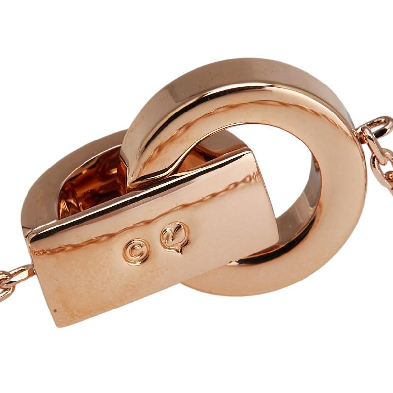 スワロフスキー ローズゴールド メッキ クリスタル Dextera インターロッキングループ ブレスレット レディース SWAROVSKI 中古 SWAROVSKI（スワロフスキー） ローズゴールド メッキ クリスタル