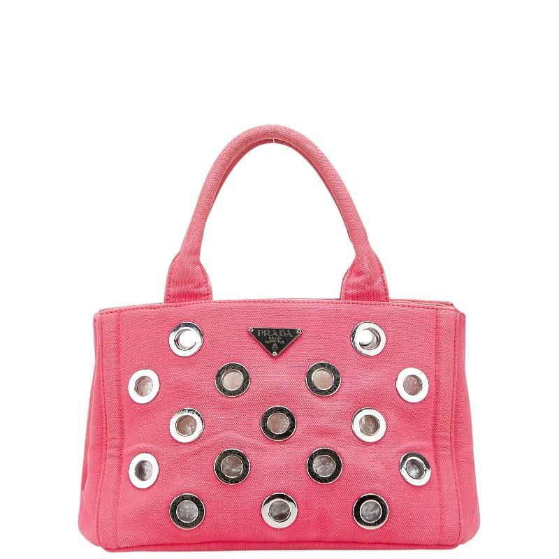 PRADA】プラダ トートバック カナパトートS グロメット