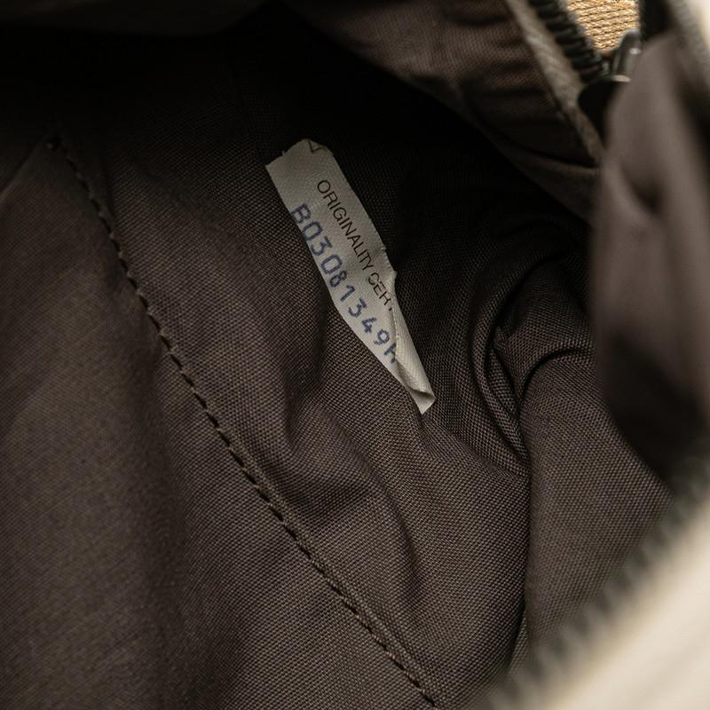 ボッテガヴェネタ イントレチャート ウエストバッグ ホワイト ベージュ