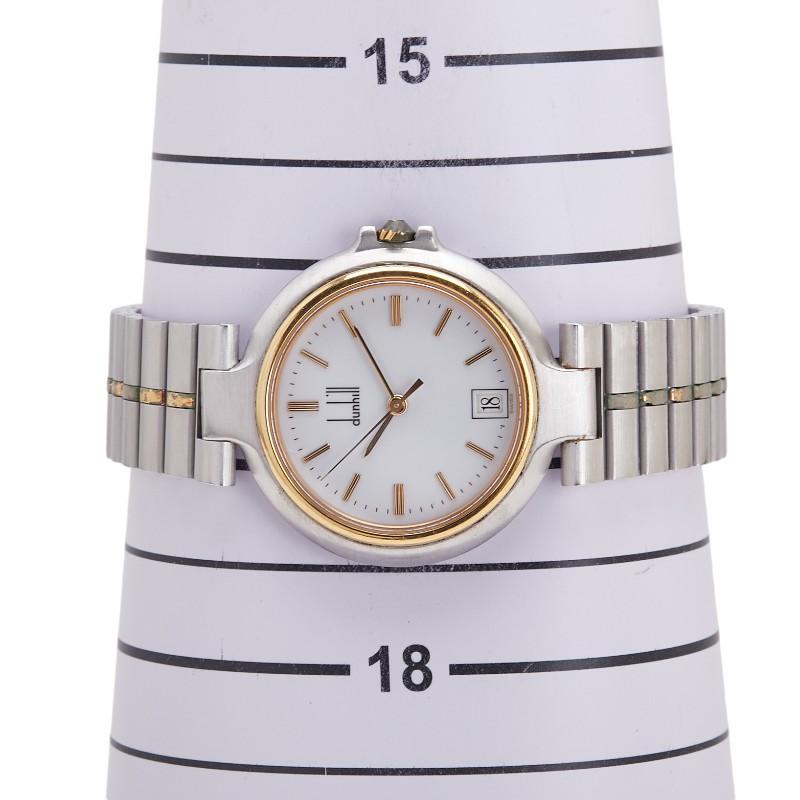 【本日限定値下未使用箱付】dunhill ハンドル型925シルバーピンズ dunhill ダンヒル ミレニアム 12Pダイヤ シルバー×ゴールド