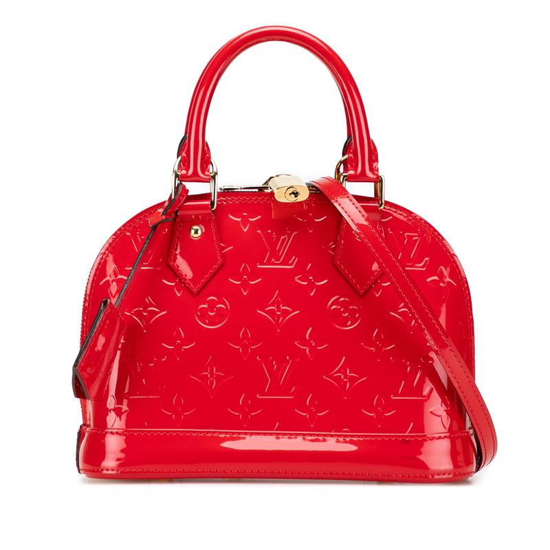 LOUIS VUITTON ルイ ヴィトン モノグラム ヴェルニ アルマBB
