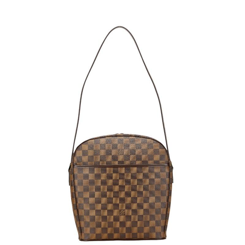 ルイ ヴィトン ダミエ イパネマGM ワンショルダーバッグ N51292 ブラウン PVC レザー レディース LOUIS VUITTON 【中古】 LOUIS VUITTON（ルイ・ヴィトン） ルイ ヴィトン ダミエ イパネマGM