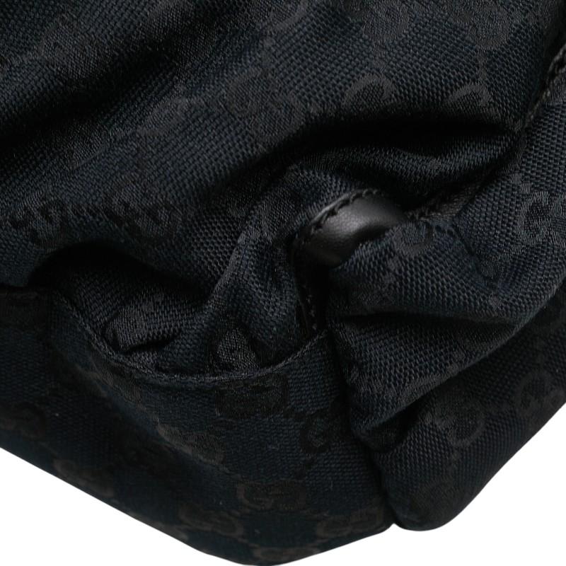 GUCCI ショルダーバッグ サコッシュ GGキャンバス アビーライン ブラック GUCCI（グッチ） GGキャンバス アビー ワンショルダーバッグ 189833