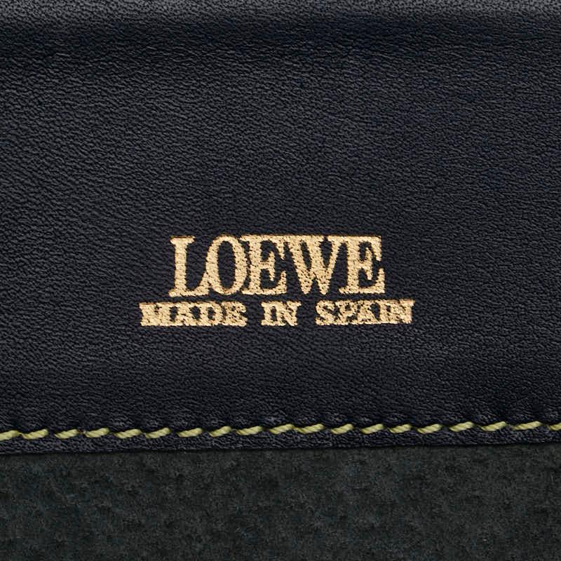 LOEWE（ロエベ） クラッチバッグ セカンドバッグ ブラック レザー 
