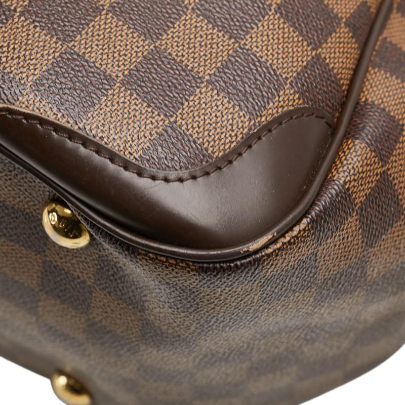 LOUIS VUITTON ヴェローナPM N41117 ハンドバッグ　ダミエ LOUIS VUITTON ルイヴィトン ダミエ ヴェローナ PM ブラウン
