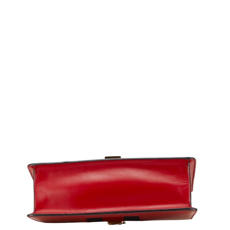 GUCCI（グッチ） シルヴィ ショルダーバッグ 421882 レッド ネイビー