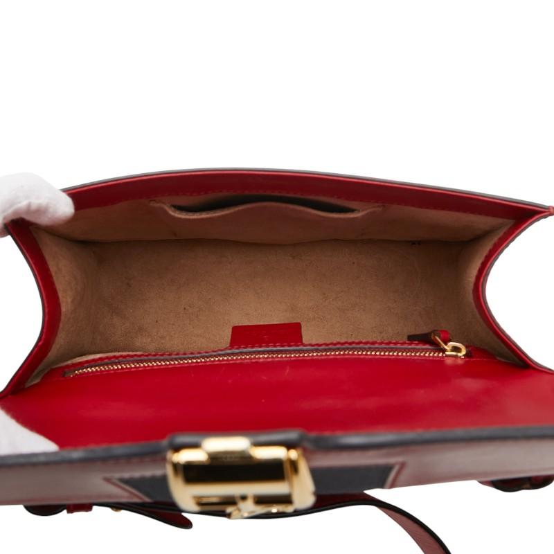 GUCCI（グッチ） シルヴィ ショルダーバッグ 421882 レッド ネイビー