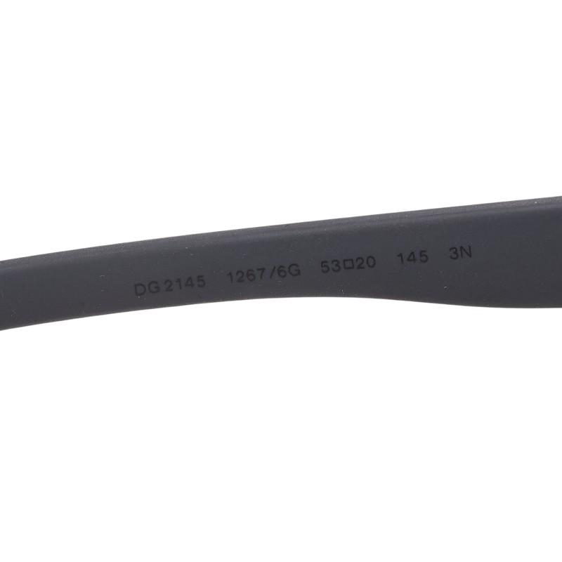 ドルチェアンドガッバーナ サングラス DG2145 1267/6G グレー ラバー