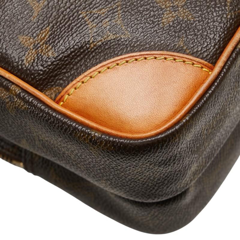 Louis Vuitton ブラウン レザー バッグ LOUIS VUITTON ルイヴィトン ショルダーバッグ M81098 ループ