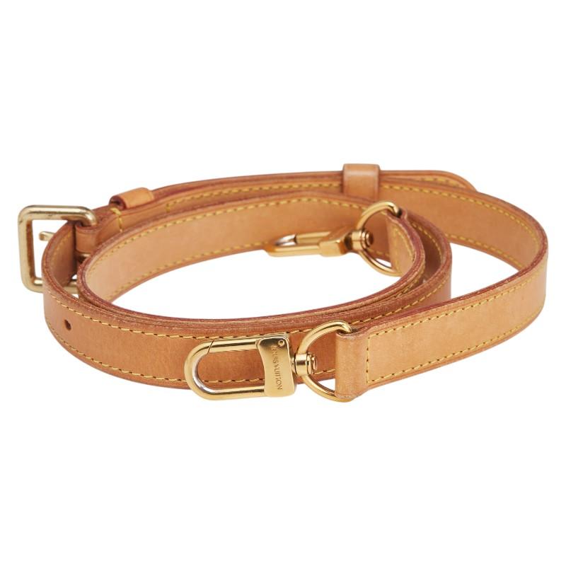 ルイ・ヴィトン LOUIS VUITTON ストラップ ベージュ レザー LOUIS VUITTON（ルイ・ヴィトン） ルイ ヴィトン ショルダーストラップ