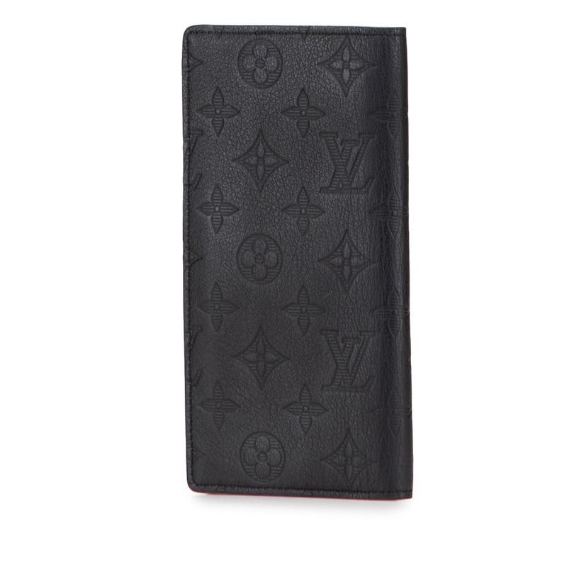 Louis Vuitton 長財布 ブラック LOUIS VUITTON】たっぷり入る長財布 バッグ クラッチ 黒 (Louis