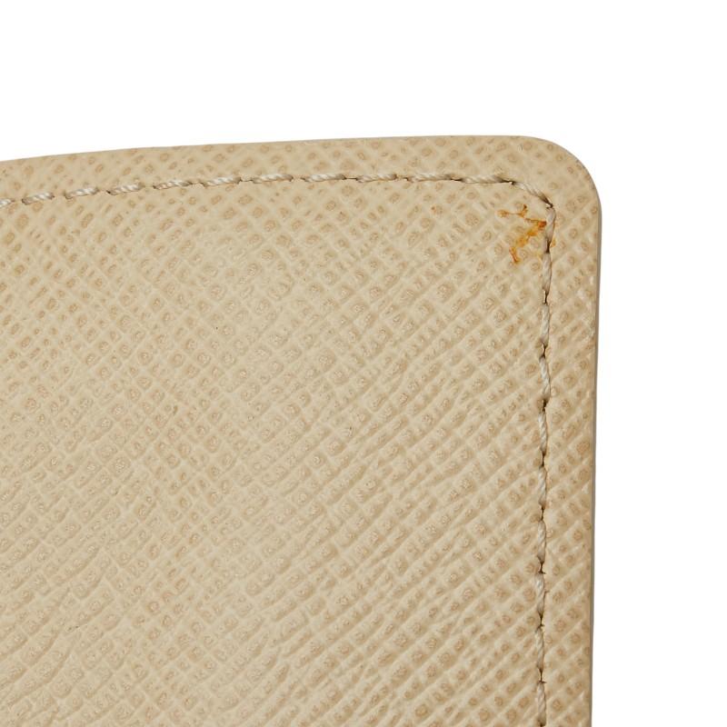 LOUIS VUITTON ホワイトレザー 三つ折り財布 ゴールド最終値下げ LOUIS VUITTON 三つ折り財布 販売 ホワイト Louis Vuitton ホワイト 三