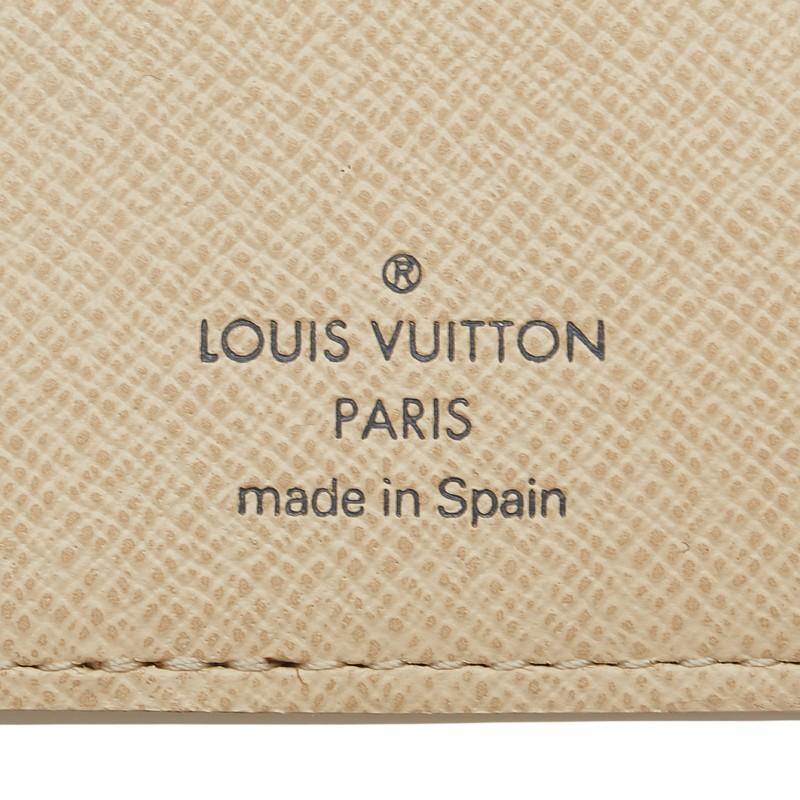 LOUIS VUITTON ルイ ヴィトン ダミエ アズール ポルト フォイユ