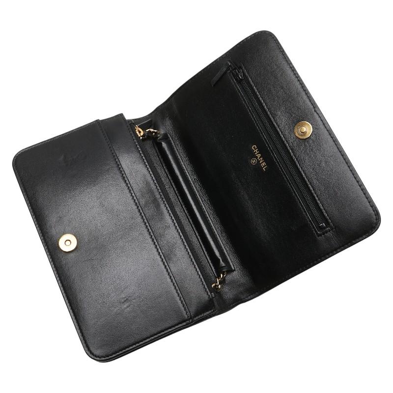 CHANEL シャネル ボーイシャネル ココマーク Vステッチ チェーン