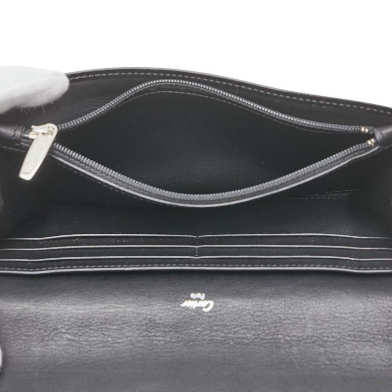 Cartier（カルティエ） ハッピーバースデー 長財布 ブラック エナメル