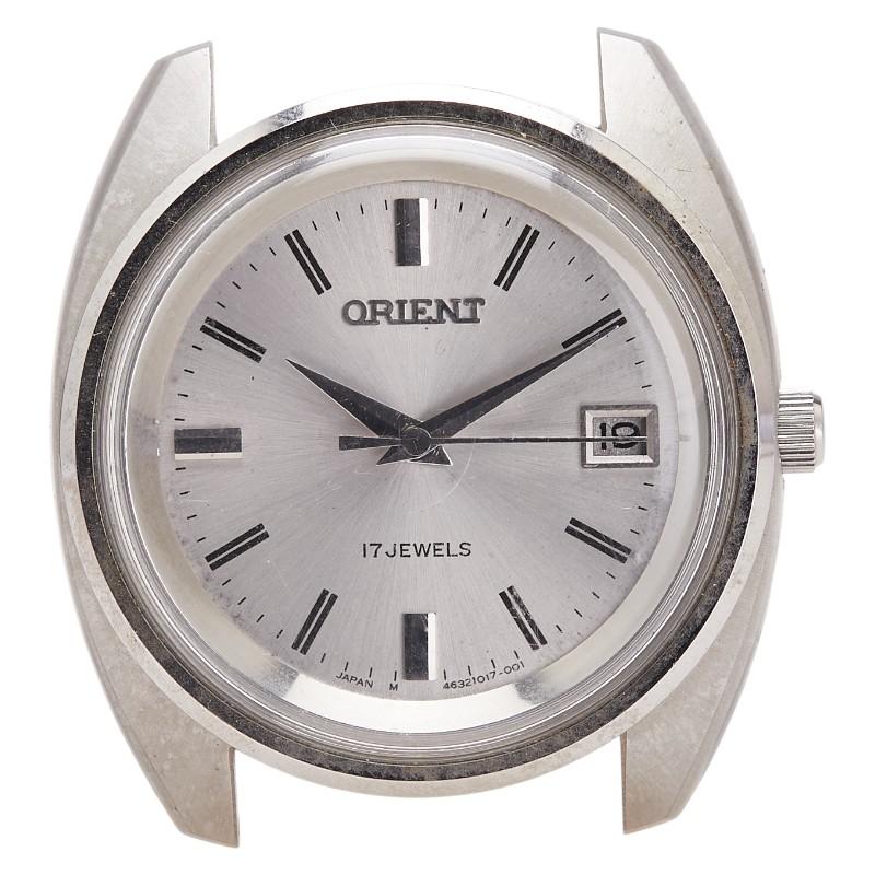 ORIENT オリエント 17石 腕時計 G463101-70PT 手巻き シルバー