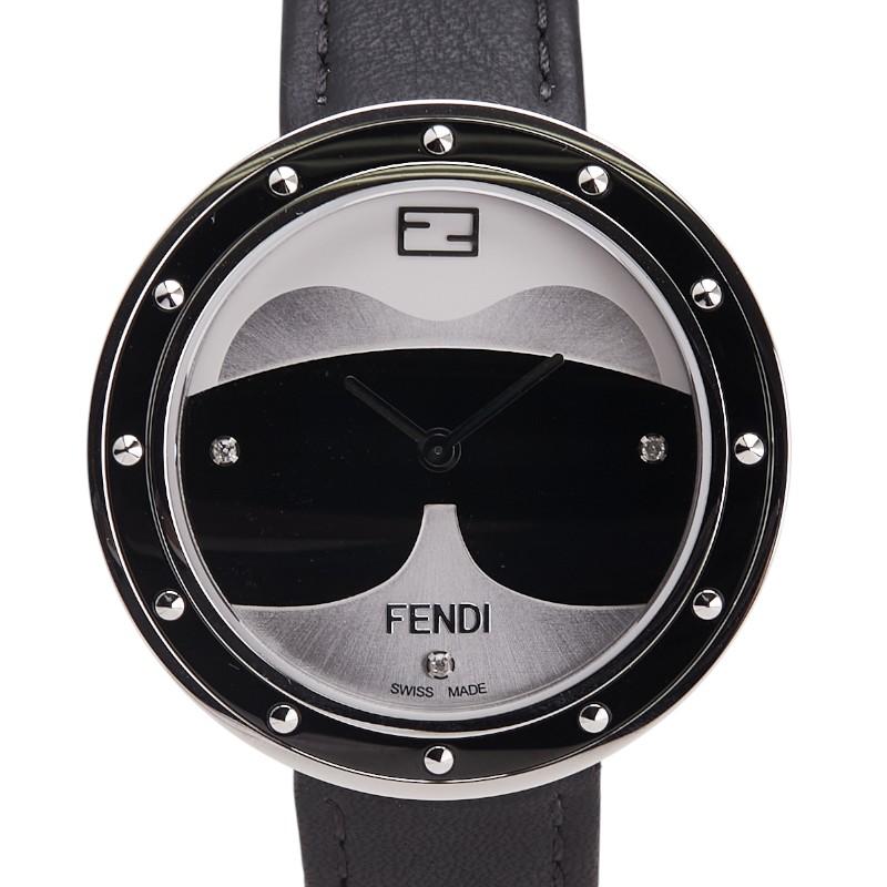 FENDI フェンディ マイウェイ 3Pダイヤ 腕時計 35000M クオーツ 